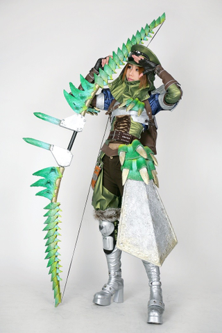 Illustration for article titled This Cosplay Has a Monster-Sized Secret Weapon